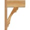 Ekena Millwork Olympic Block Rough Sawn Outlooker, Western Red Cedar, 8"W x 18"D x 26"H OUT08X18X26OLY05RWR - alternate 2